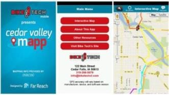 Cedar Valley MApp, Cedar Valley Trails Map App