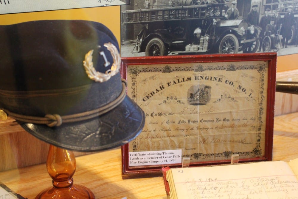 Cedar Falls Fire Rescue: 150 Years, the 2017 exhibt at the Cedar Falls Historical Society