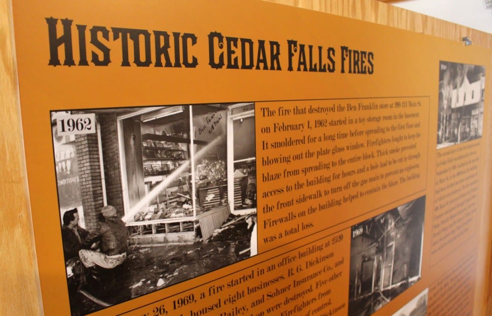 Cedar Falls Fire Rescue: 150 Years, the 2017 exhibt at the Cedar Falls Historical Society