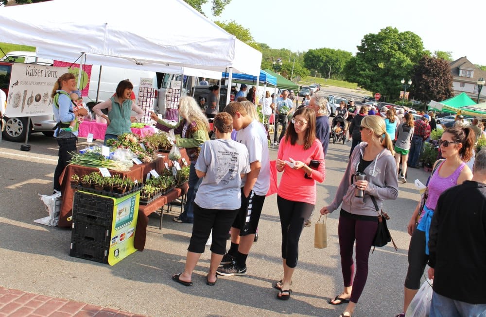 Farmers markets in Black Hawk County begin to open the first weekend in May!