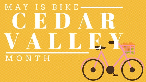 May is National Bike Month | bike the Cedar Valley | Cedar Falls Tourism
