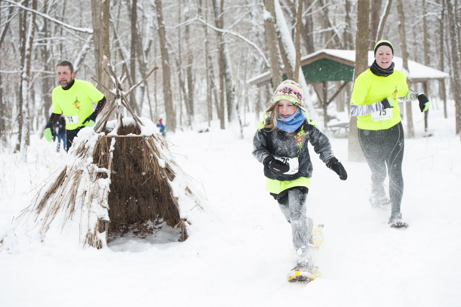Iowa Games Snowshoe Race and Family Fun Hike | Winter Activities Blog Post | Cedar Falls, Iowa