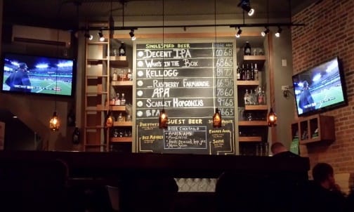Single Speed Brewery inside LM fall 2014