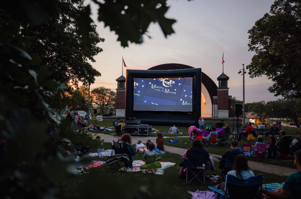 Movies Under the Moon event