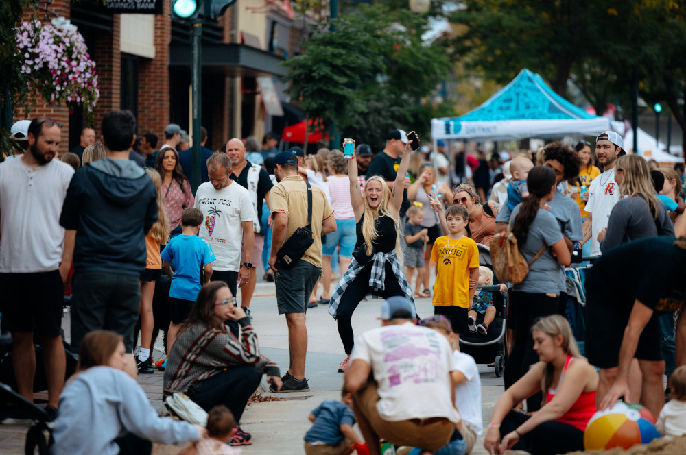 street party fun main street