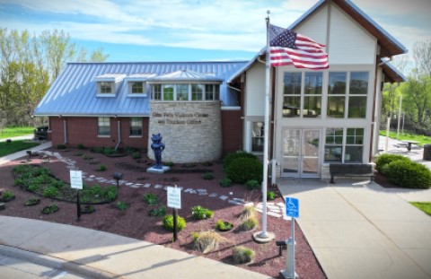 Cedar Falls Visitor Center Exterior