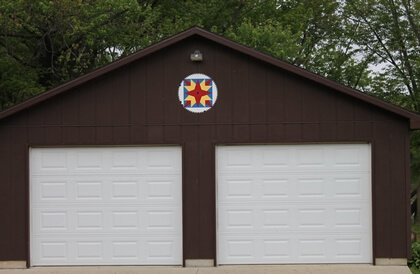 Black Hawk County Barn Quilts | Dennis and Sally Wetherell | Morning Star | Janesville, Iowa 