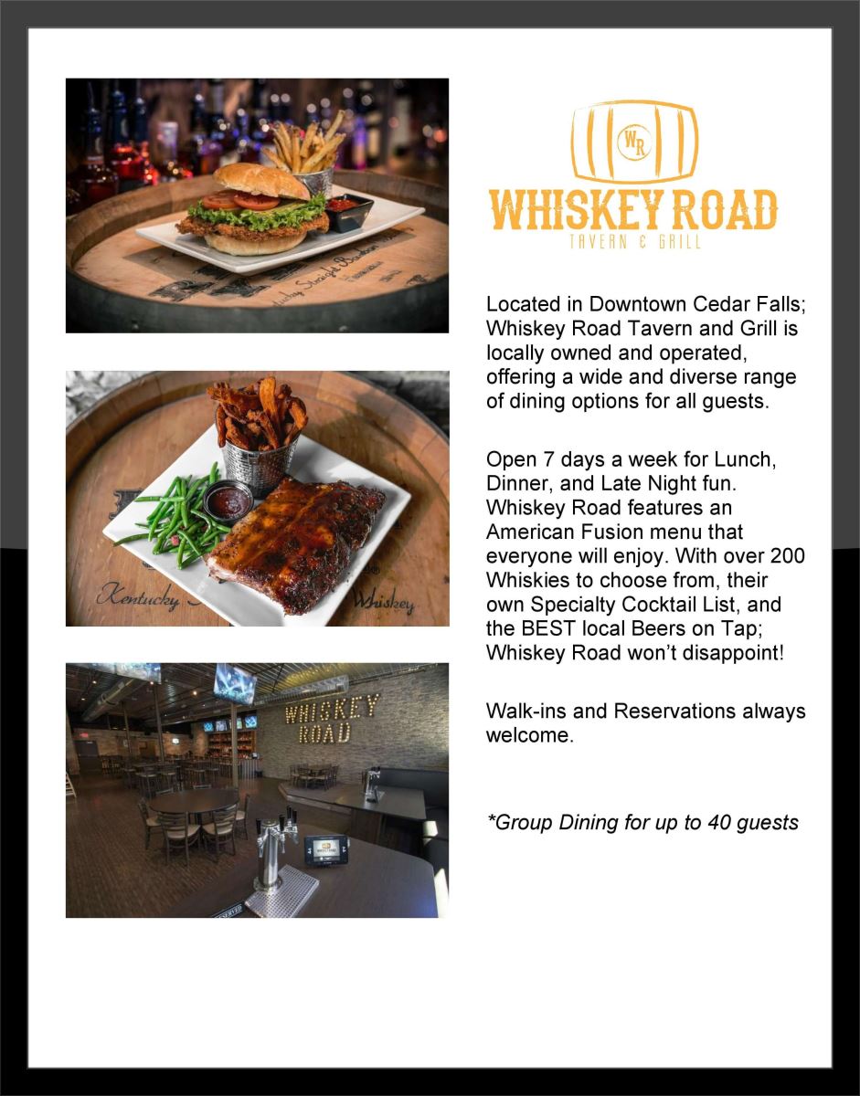 Whiskey Road | Group Dining