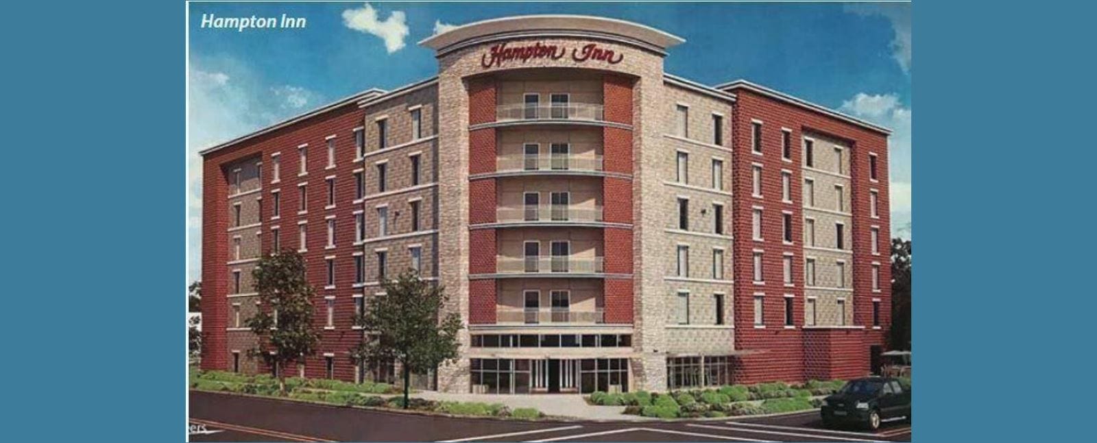 Hampton Inn in the Cedar Falls Downtown District