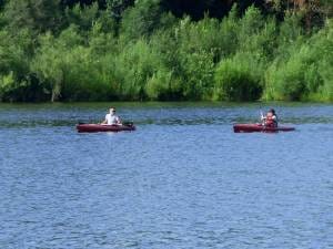 Hartman Reserve Nature Center hosts Paddle in the Park, Big Woods Lake in Cedar Falls throughout the summer