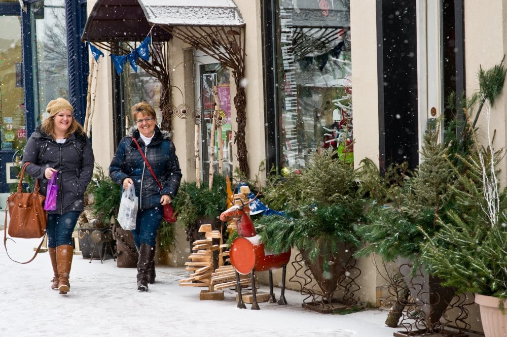 Cedar Falls, Iowa is a great place to shop, dine and have fun - in the winter!