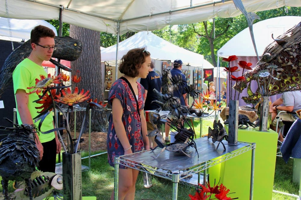 Bike Cedar Falls during one of our annual events like the College Hill Arts Festival!