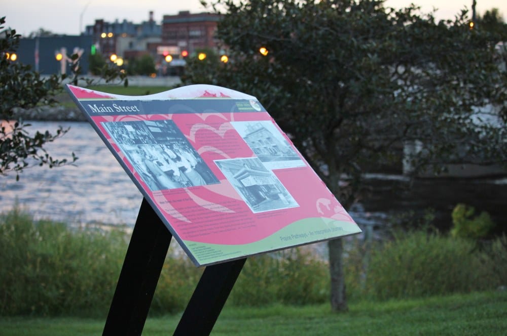 Cedar Valley Trails - wayfinding signs and Prairie Pathways