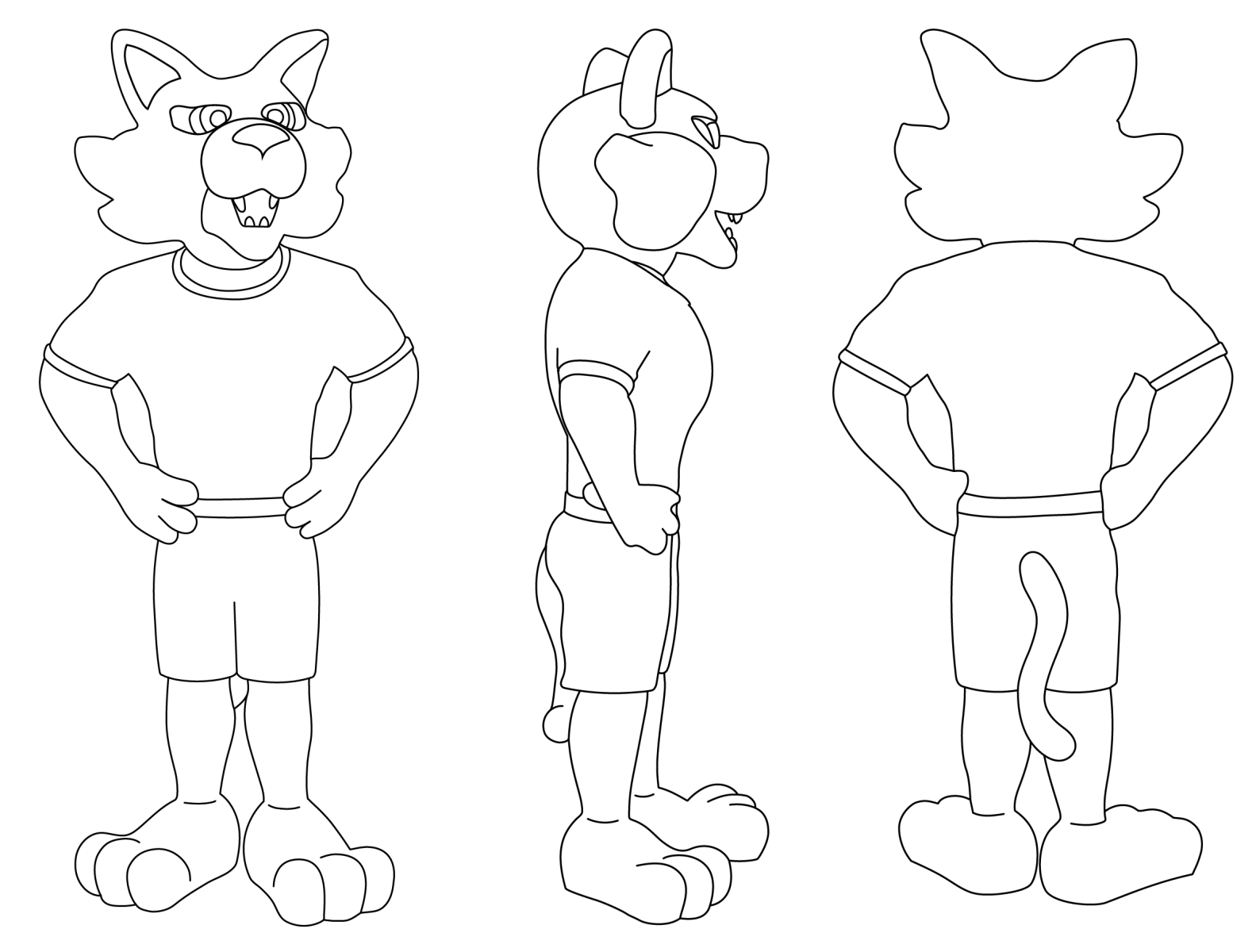 TC Mascot Sketch