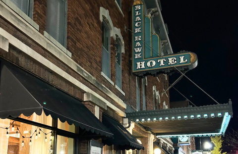 Cedar Falls is home to the second oldest hotel in the USA