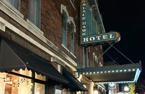 Cedar Falls is home to the second longest-operating hotel in the USA