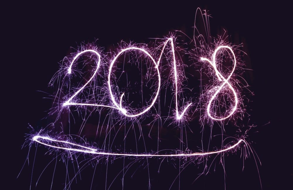 New Year's Eve, ringing in 2018!