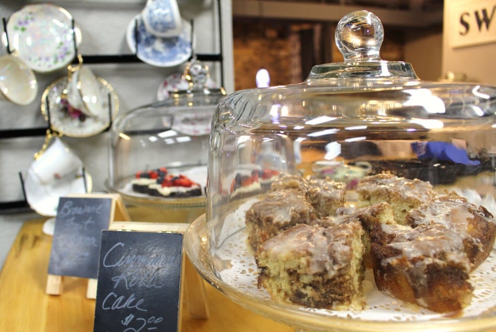 Tea Cellar located in downtown Cedar Falls...enjoy a pastry with your cup of tea!