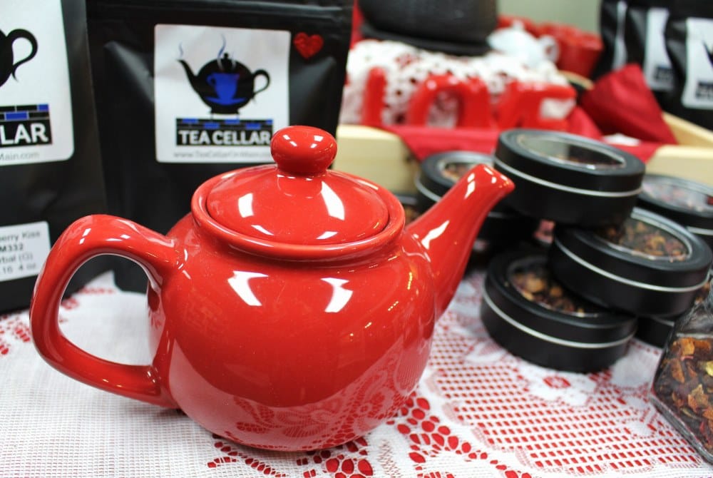 You, Me & Tea event at the Tea Cellar in downtown Cedar Falls, Iowa