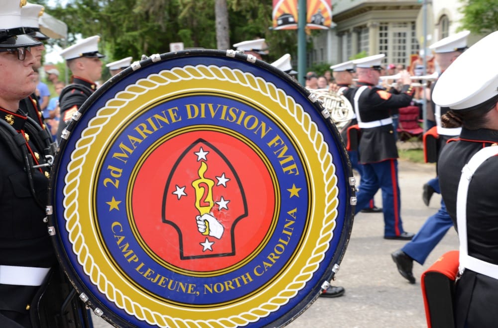 Camp Lejeune Marine Band at the Sturgis Falls Celebration in Cedar Falls, Iowa, June 23-25, 2017