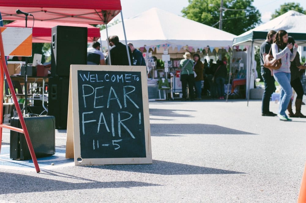 Pear Fair is one of back-to-back events taking place on The Hill September 16, 2017