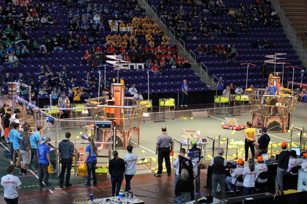 FIRST Robotics Competition Iowa Regional will be March 22-24, 2018