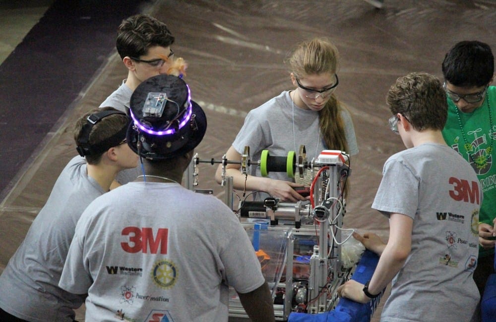 FIRST Robotics Competition is March 22-24, 2018