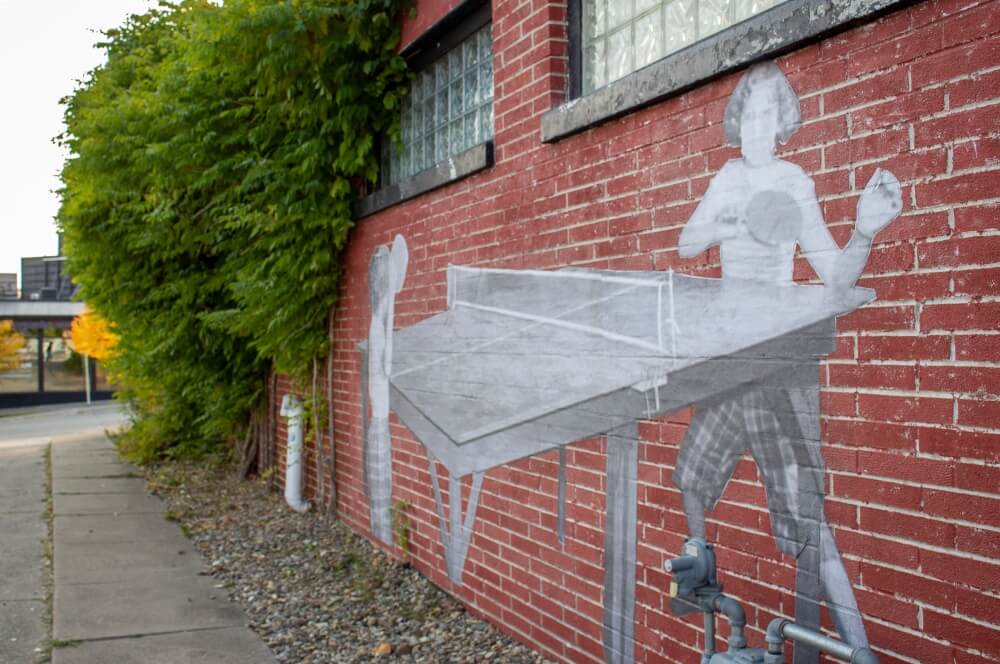 Wheat Paste Murals | Cedar Falls, Iowa