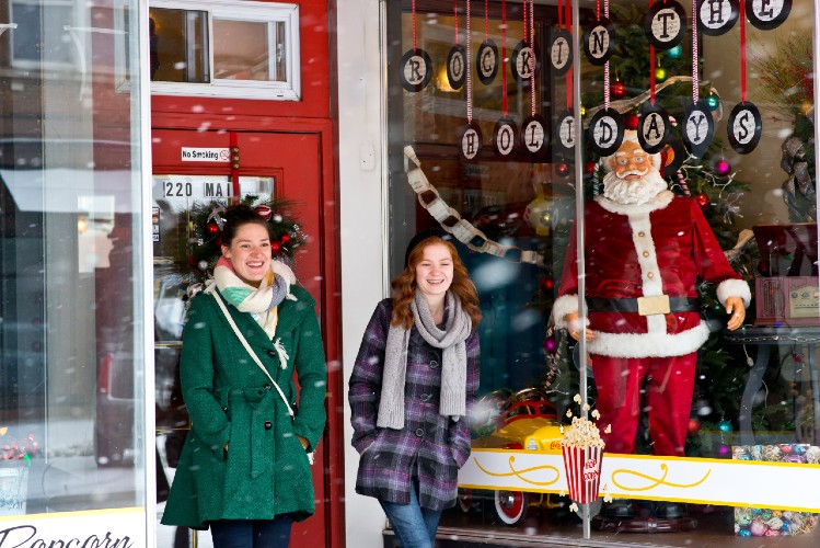 Shop downtown this holiday season