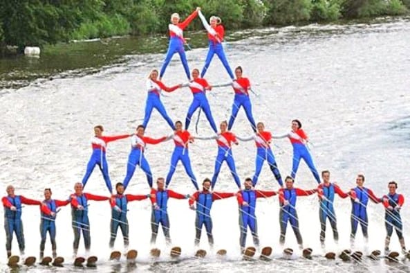 Waterhawks Ski Team, Waterloo and Cedar Falls, Iowa