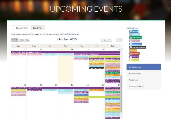 Upcoming Events - Fill Your Travel Pack | Cedar Falls Tourism Bureau 