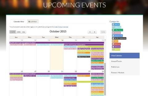 Online Scavenger Hunt - Week 3 - Upcoming Events