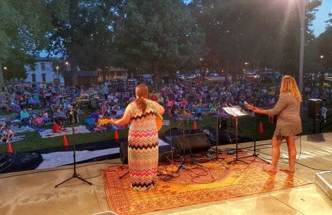 Live Music Returns to Outdoor Venues