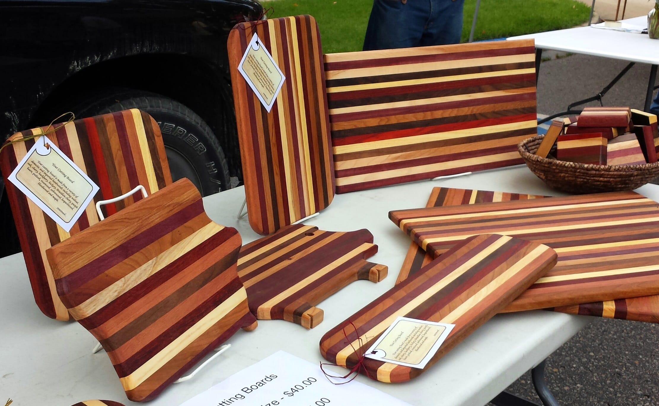 Farmers Market cutting boards