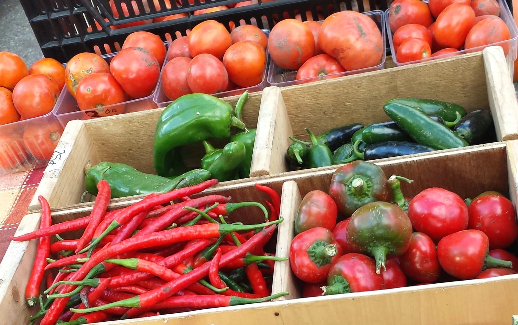 Farmers Market fall produce