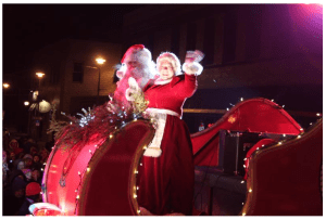 Holiday Hoopla Santa and Mrs for blog 11.26.14