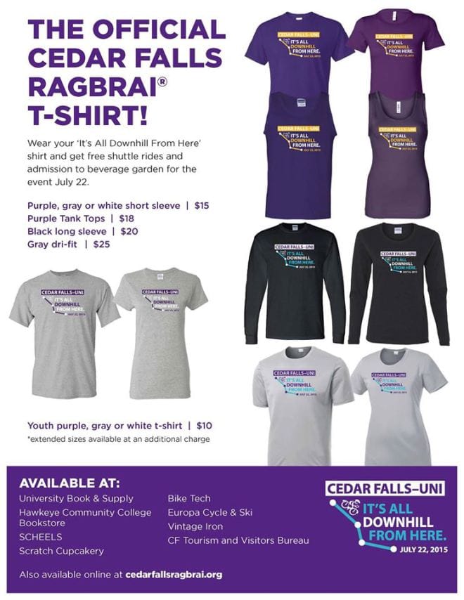 RAGRAI t-shirts 2015